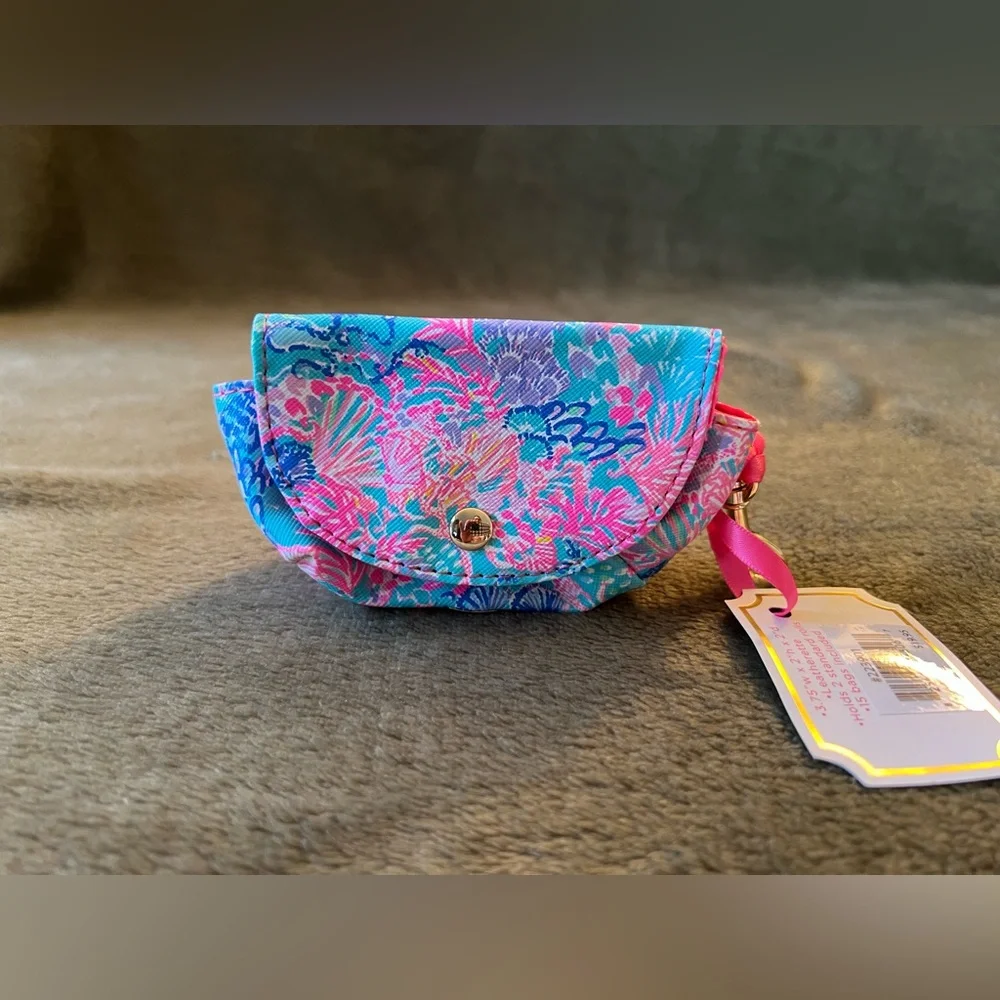 NWT Lilly Pulitzer Pet Waste Bag Holder Featured in Splendor in the Sand